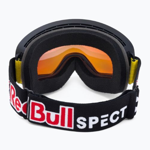 Red Bull SPECT Rush matt black/black/orange red mirror/red snow 013 ski goggles