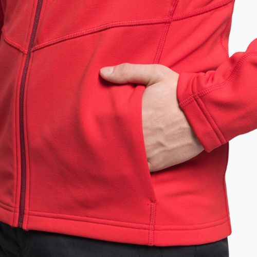 Men's ski sweatshirt Rossignol Classique Clim red