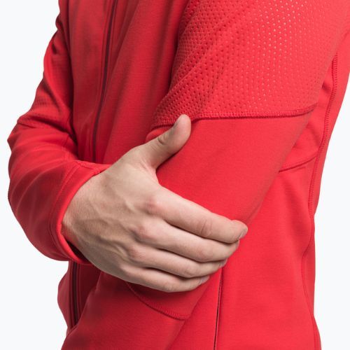 Men's ski sweatshirt Rossignol Classique Clim red