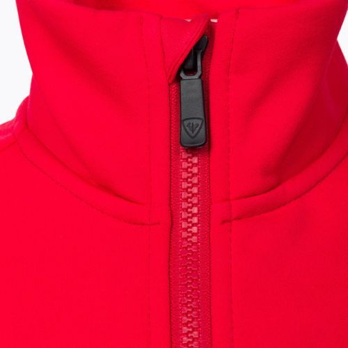 Children's ski sweatshirt Rossignol Fz Clim red