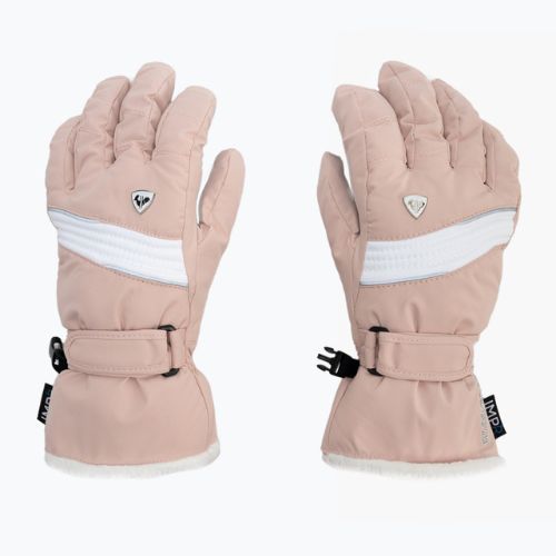 Women's ski gloves Rossignol Saphir Impr G pink