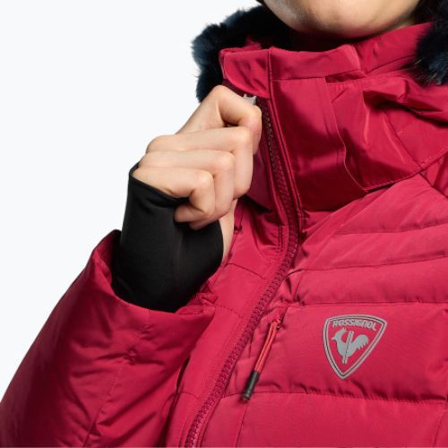 Women's ski jacket Rossignol Rapide Pearly red