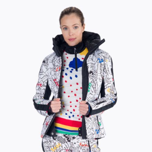 Women's ski jacket Rossignol Eco-Logic Ski white