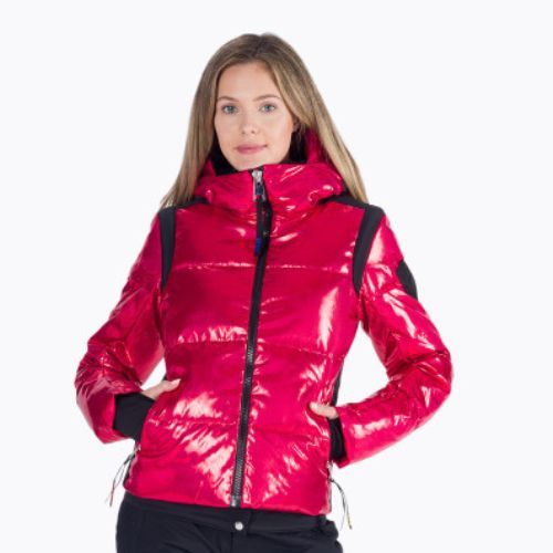 Women's ski jacket Rossignol Cosmic Down red