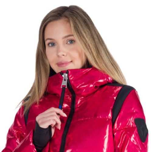 Women's ski jacket Rossignol Cosmic Down red
