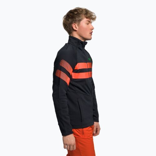 Men's ski sweatshirt Rossignol Hero Clim black/red