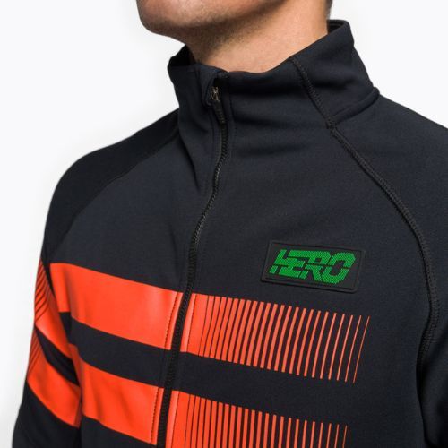 Men's ski sweatshirt Rossignol Hero Clim black/red