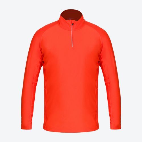 Men's thermal sweatshirt Rossignol Classique 1/2 Zip orange