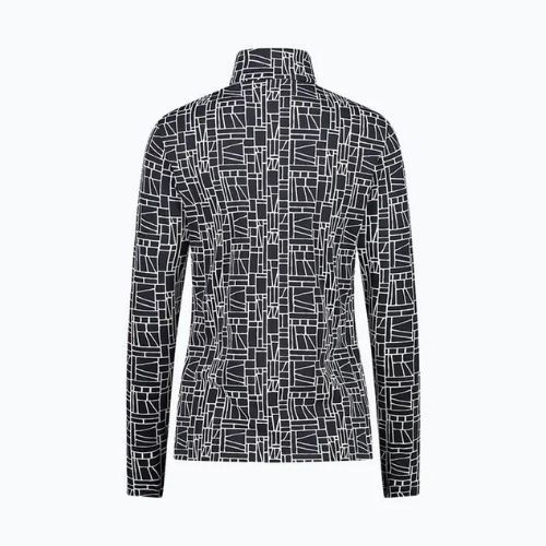 CMP Women's trekking sweatshirt Printed black and white 31L1016/15ZH