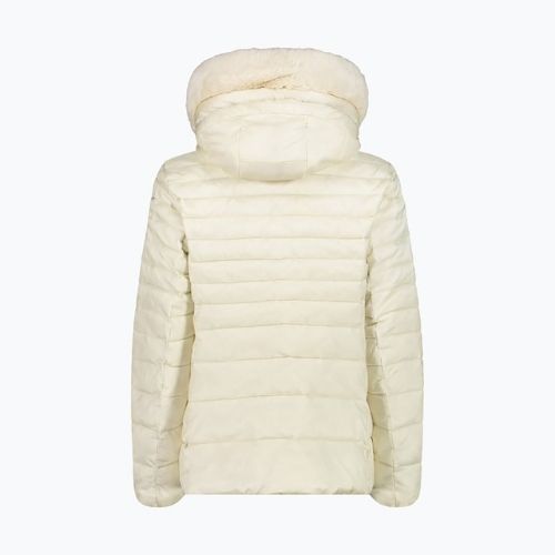 Women's CMP Fix Hood down jacket beige 32K3076F