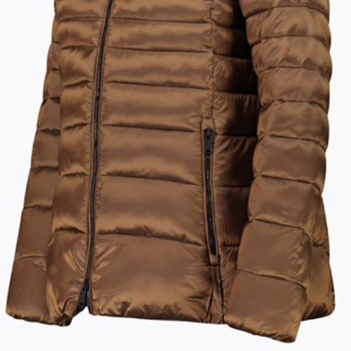 Women's CMP Fix Hood down jacket brown 32K3076F