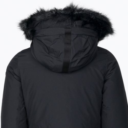 Women's CMP Parka Zip Hood rain jacket black 32K3206F