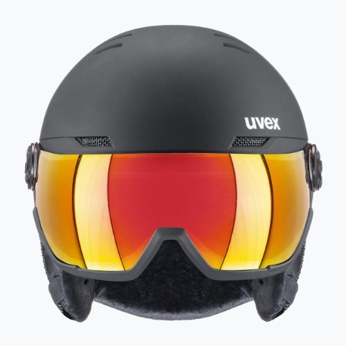 Ski helmet UVEX Wanted Visor black 56/6/262/1005