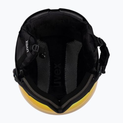 Ski helmet UVEX Wanted Visor black 56/6/262/1005