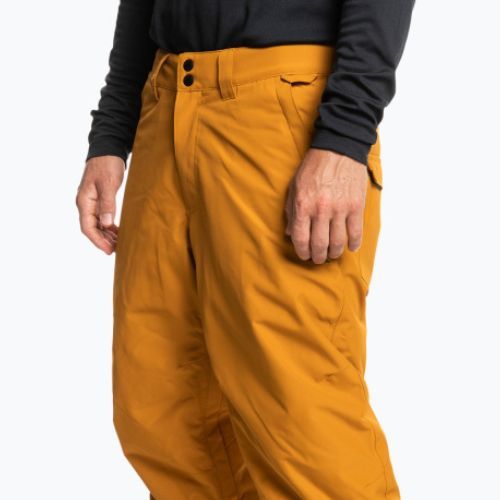 Quiksilver Estate yellow men's snowboard trousers EQYTP03146