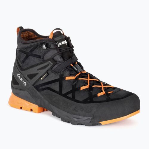 AKU Rock Dfs Mid GTX men's trekking boots black-orange 718-108