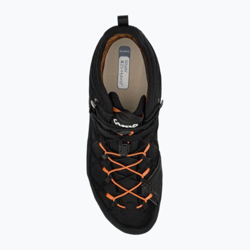 AKU Rock Dfs Mid GTX men's trekking boots black-orange 718-108