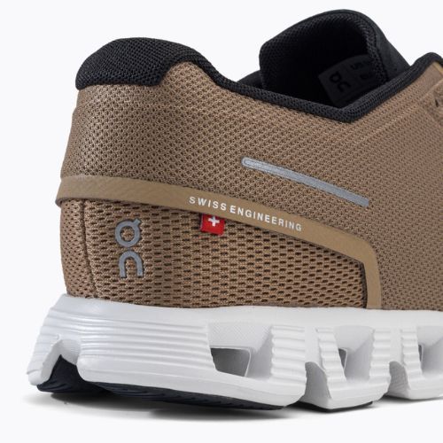 Men's running shoes On Cloud 5 brown 5998913