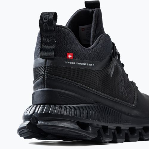 Women's running shoes On Cloud Hi Waterproof black 2899672