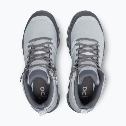 Women's trekking shoes On Cloudrock 2 Waterproof grey 6398608