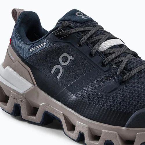 Women's On Cloudwander Waterproof trail shoes navy blue 7398572