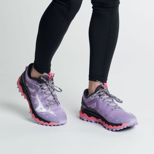 Women's running shoes Mizuno Wave Mujin 9 purple J1GK227072