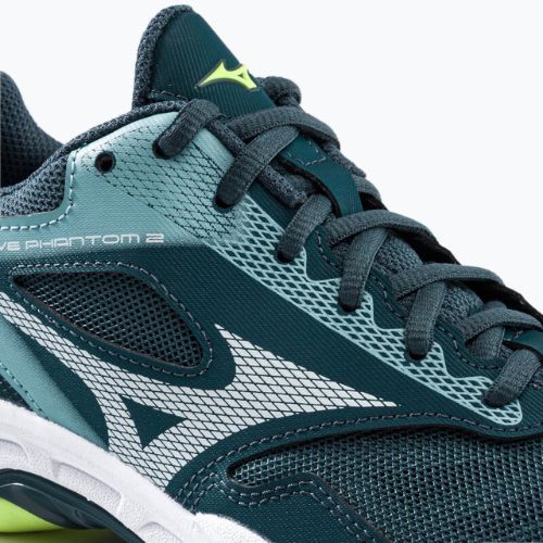 Men's handball shoes Mizuno Wave Phantom 2 blue X1GA206038