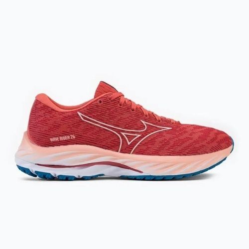 Women's running shoes Mizuno Wave Rider 26 Scoral/Vaporgray/Frenchb J1GD220375
