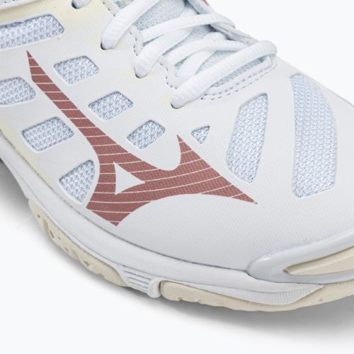 Women's volleyball shoes Mizuno Wave Voltage white V1GC216036