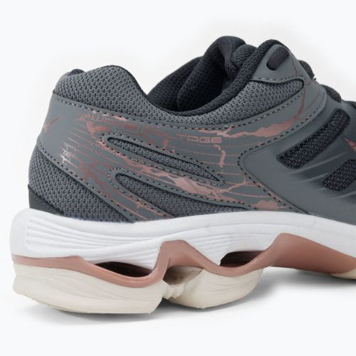 Women's volleyball shoes Mizuno Wave Voltage Ebony/Rose/Quiet Shade V1GC216035