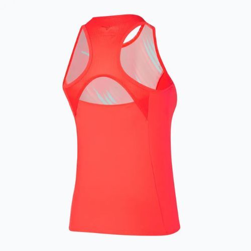 Women's running tank top Mizuno Printed Fierry Coral 62GAA20253