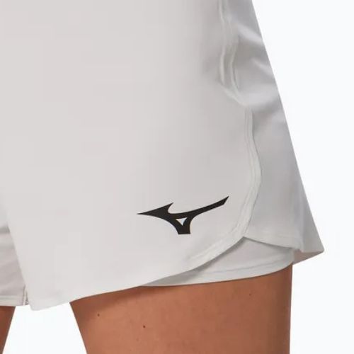 Women's running shorts Mizuno Flex white 62GBA21501