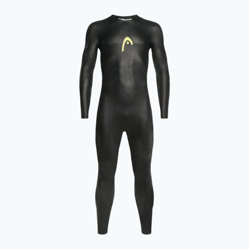 HEAD Ow Free 3.2 BKYW triathlon wetsuit black/yellow 452443
