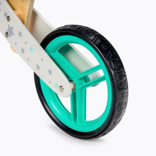 Kinderkraft Runner cross-country bicycle white and green KKRUNNRSTR0000