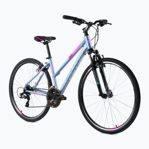 Kellys Clea 10 women's cross bike grey-pink 72318