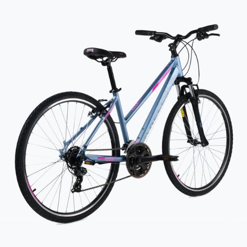 Kellys Clea 10 women's cross bike grey-pink 72318