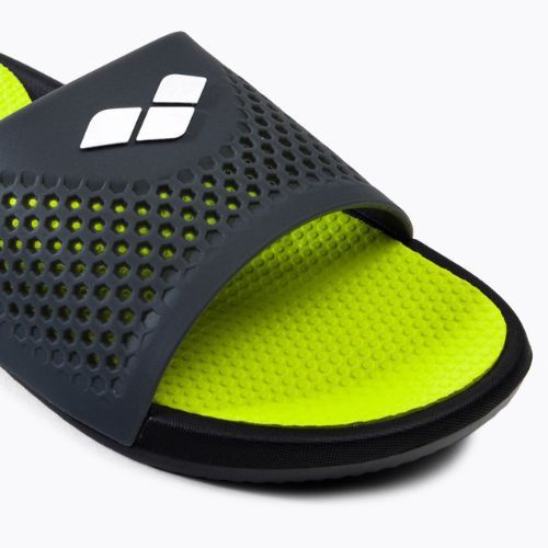 Men's arena Bruno flip-flops black and yellow 004372