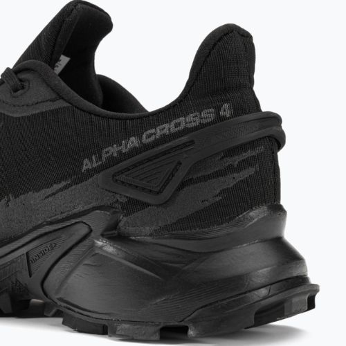 Salomon Alphacross 4 GTX women's trail shoes black L47064100