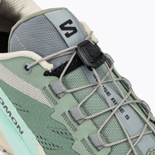 Salomon Sense Ride 5 Lily Pad/Rainy Day/Bleached Aqua women's running shoes L47212300