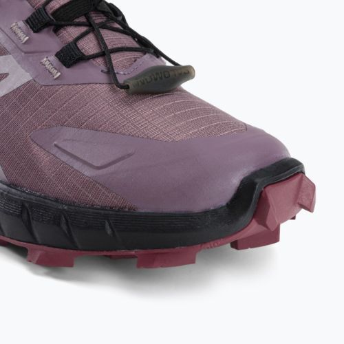 Women's running shoes Salomon Supercross 4 GTX purple L47119900