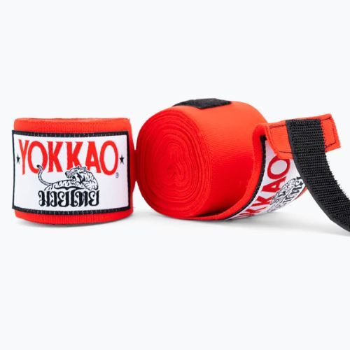 YOKKAO Premium boxing bandages red HW-2-2