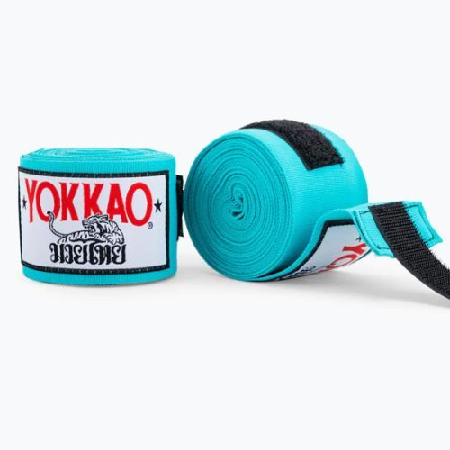 YOKKAO Premium Sky Blue boxing bandages HW-2-5