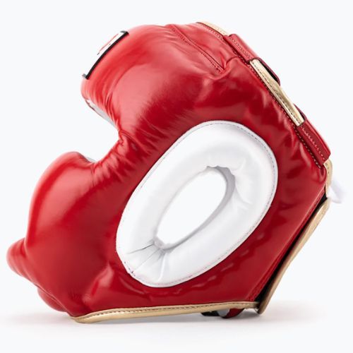 YOKKAO Training Headguard combat sports helmet red HYGL-1-2