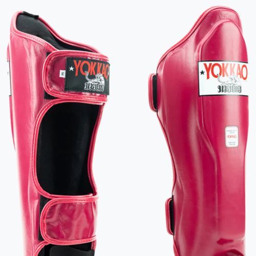 YOKKAO Matrix shin guards red SYGL-X-23