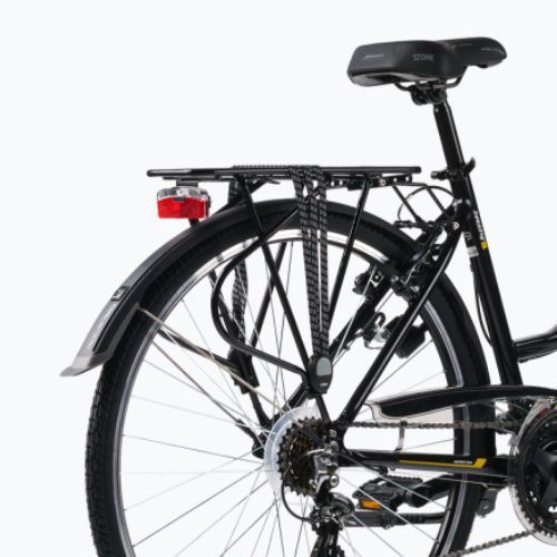 Women's trekking bike Romet Gazela black-yellow R23A-TRE-28-19-2869A