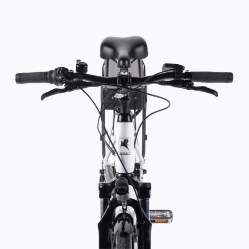 Women's electric bicycle Romet Gazela RM 1 white and black R22B-ELE-28-20-P-672