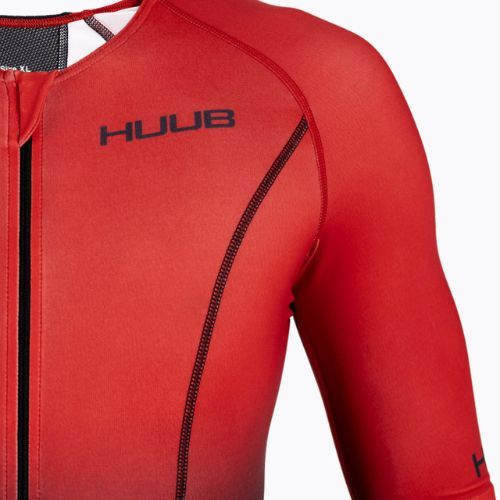 Men's HUUB Commit Long Course Triathlon Suit black/red COMLCS