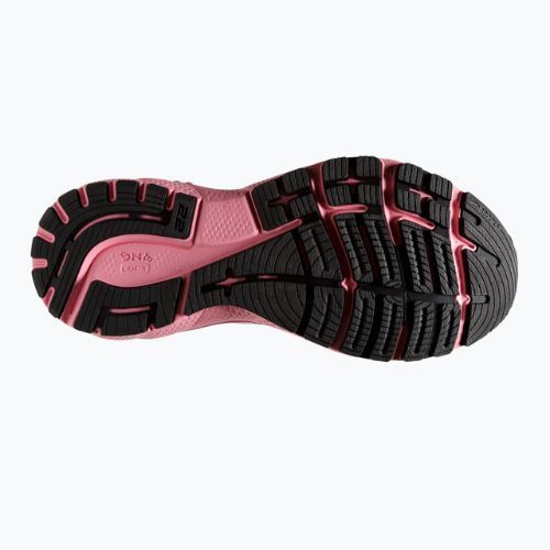 Women's running shoes Brooks Adrenaline GTS 22 black/pink 1203531B054