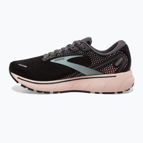 Women's running shoes Brooks Ghost 14 black/pink 1203561B026
