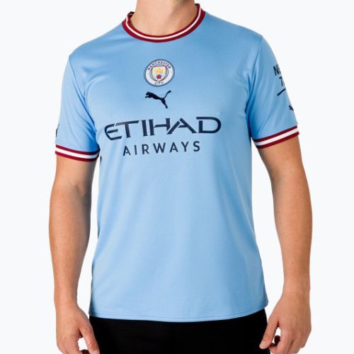 Men's football jersey PUMA Mcfc Home Jersey Replica Team blue 765710 01